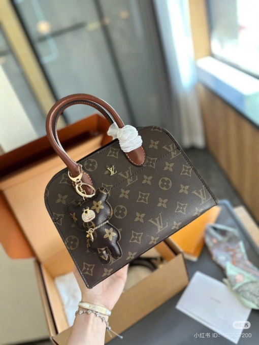Túi Công Sở LV Louis Vuitton Brown Fullbox