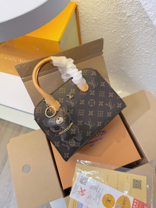 Túi Công Sở LV Louis Vuitton Brown Yellow