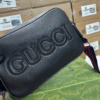Túi Đeo Chéo Nam Gucci 3 Màu Fullbox 25 Túi Đeo Chéo Nam Gucci Black Dáng Vuông