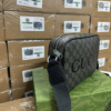 Túi Đeo Chéo Nam Gucci 3 Màu Fullbox 24 Túi Đeo Chéo Nam Gucci Black Họa Tiết