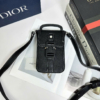 Túi Đựng Điện Thoại Dior Màu Đen Trắng Fullbox 16 Túi Đựng Điện Thoại Dior Màu Đen