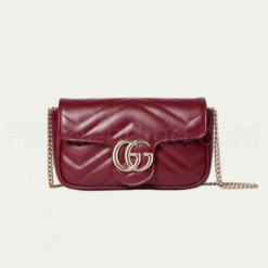 Túi Gucci GG Marmont In Rosso Ancora Red 476433-DTDHV-6207