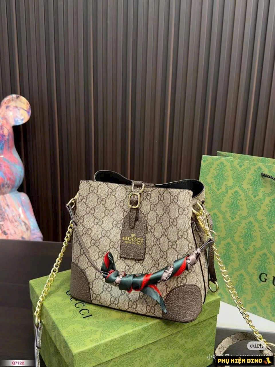 Túi Gucci Neo Size 21 Kèm Khăn Fullbox 1 Túi Gucci Neo Size 21 Kèm Khăn Fullbox