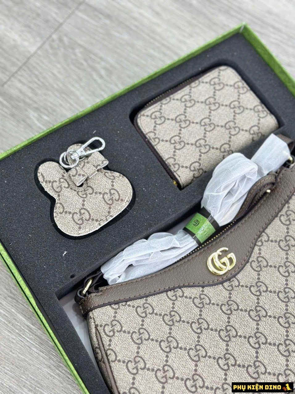 Túi Gucci Ophidia Hộp Quà Tặng Kèm Ví Móc Khóa Fullbox Seal 7 Túi Gucci Ophidia Hộp Quà Tặng Kèm Ví Móc Khóa