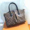 Túi LV Louis Vuitton Palermo Size 32 Fullbox Quai Đen Và Nâu 7 Túi Louis Vuitton LV Palermo Quai Đen