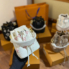 Túi LV Louis Vuitton Dây Rút Fullbox 5 Màu 21 Túi LV Louis Vuitton Dây Rút Fullbox Trắng Hồng