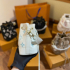 Túi LV Louis Vuitton Dây Rút Fullbox 5 Màu 19 Túi LV Louis Vuitton Dây Rút Fullbox White Blue