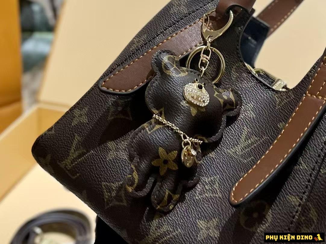 Túi LV Louis Vuitton Hai Quai Màu Nâu Đậm Và Nâu Vàng Fullbox 5 Túi LV Louis Vuitton Màu Nâu Fullbox Kèm Gấu