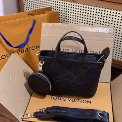 Túi LV Louis Vuitton Mini Black Kèm Ví Tròn