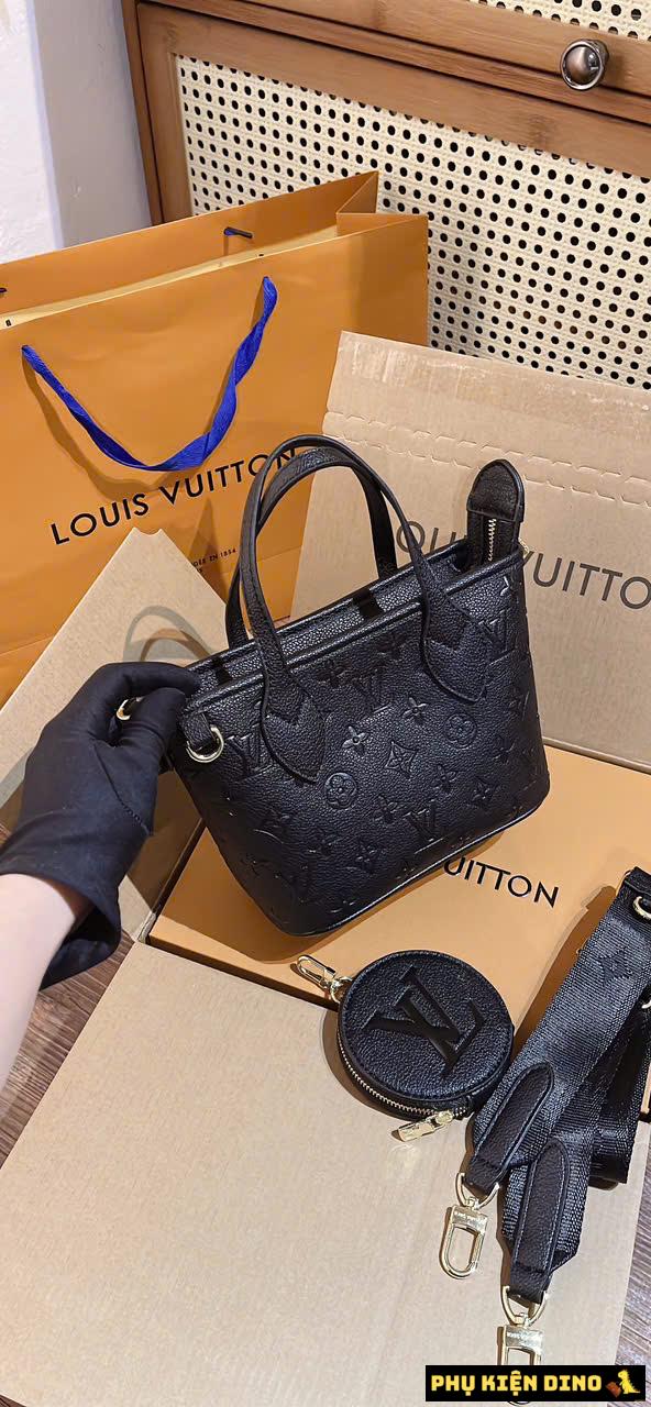 Túi LV Louis Vuitton Mini Black Kèm Ví Tròn Fullbox 2 Túi LV Louis Vuitton Mini Black Kèm Ví Tròn Fullbox