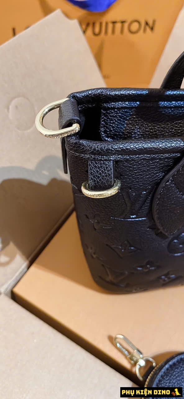 Túi LV Louis Vuitton Mini Black Kèm Ví Tròn Fullbox 5 Túi LV Louis Vuitton Mini Đen