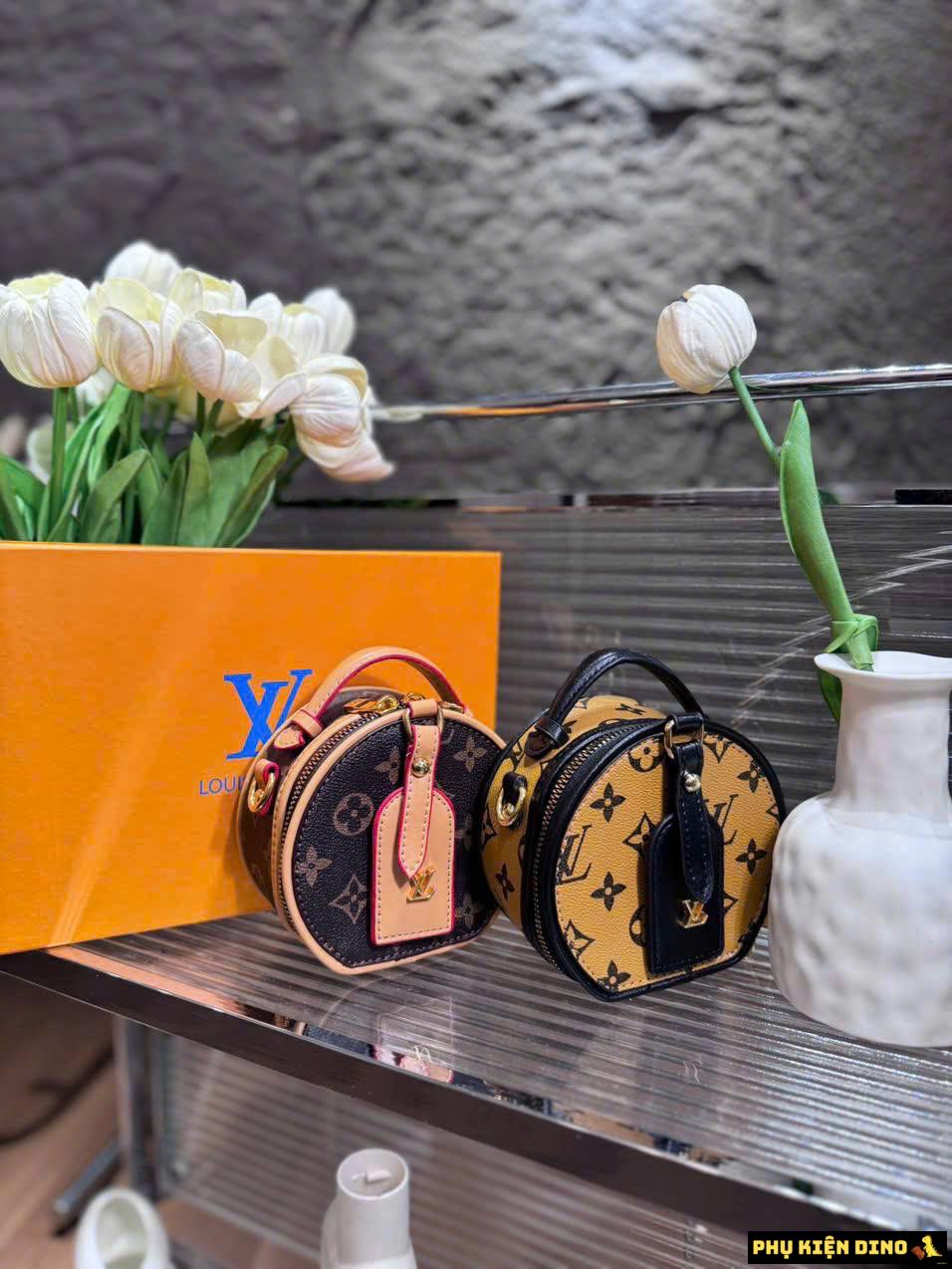 Túi LV Louis Vuitton Mini Petite Boite Chapeau 1 Túi LV Louis Vuitton Mini Petite Boite Chapeau