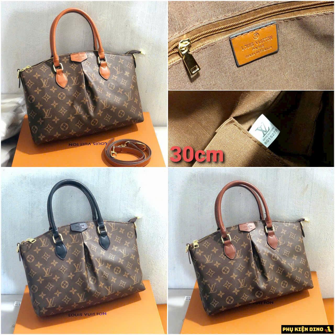 Túi LV Louis Vuitton Palermo Size 32 Fullbox Quai Đen Và Nâu 1 Túi LV Louis Vuitton Palermo Size 32 Fullbox Quai Đen Và Nâu