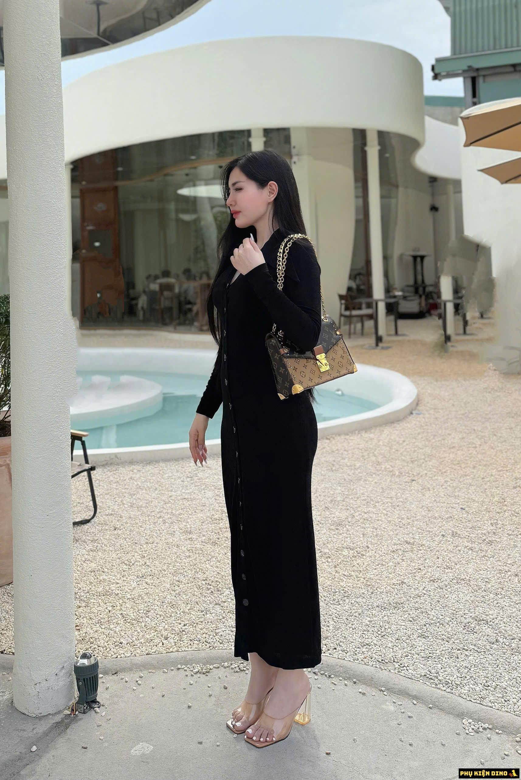 Túi LV Louis Vuitton Pochette Métis Monogram Reverse Màu Nâu 8 tui lv louis vuitton pochette metis monogram reverse brown