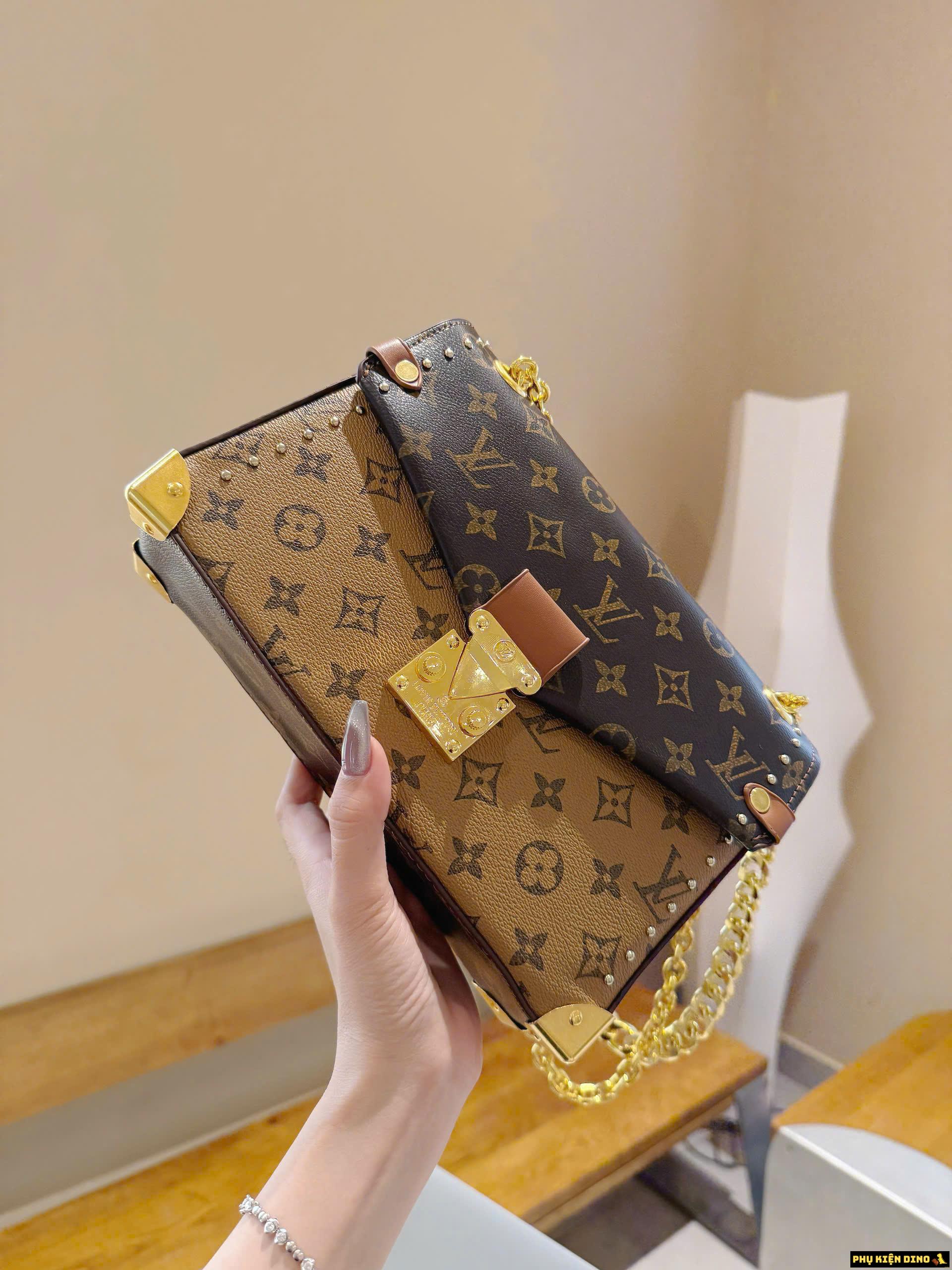 Túi LV Louis Vuitton Pochette Métis Monogram Reverse Màu Nâu 9 Túi LV Louis Vuitton Pochette Métis Monogram Reverse Màu Nâu