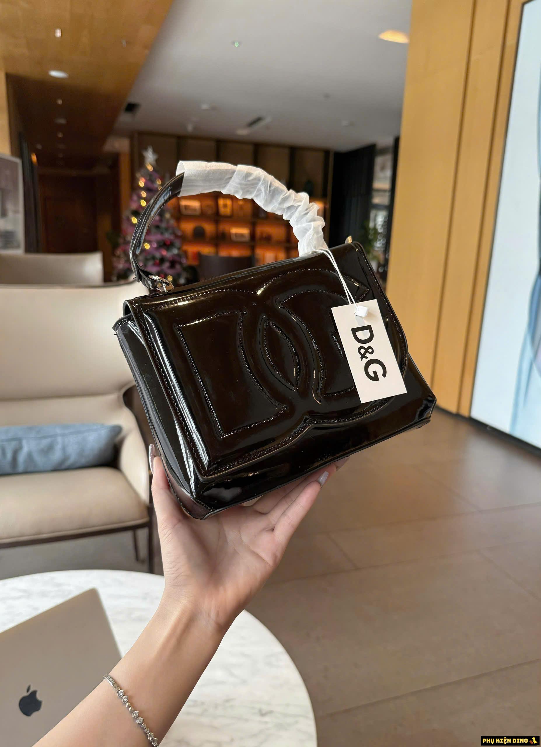 Túi Nữ Dolce & Gabbana DG Logo Bag Red Black 9 Túi Nữ Dolce & Gabbana DG Logo Bag Black