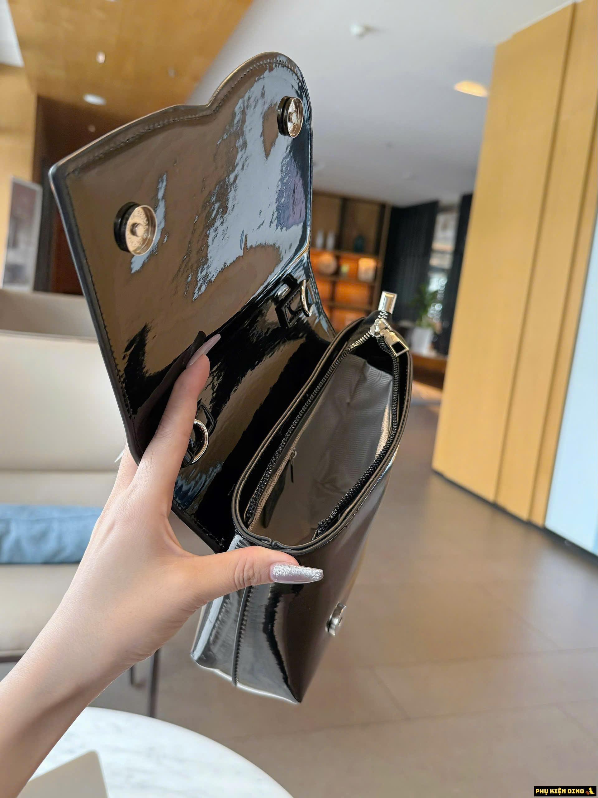 Túi Nữ Dolce & Gabbana DG Logo Bag Red Black 6 Túi Nữ Dolce & Gabbana DG Logo Bag Màu Đen