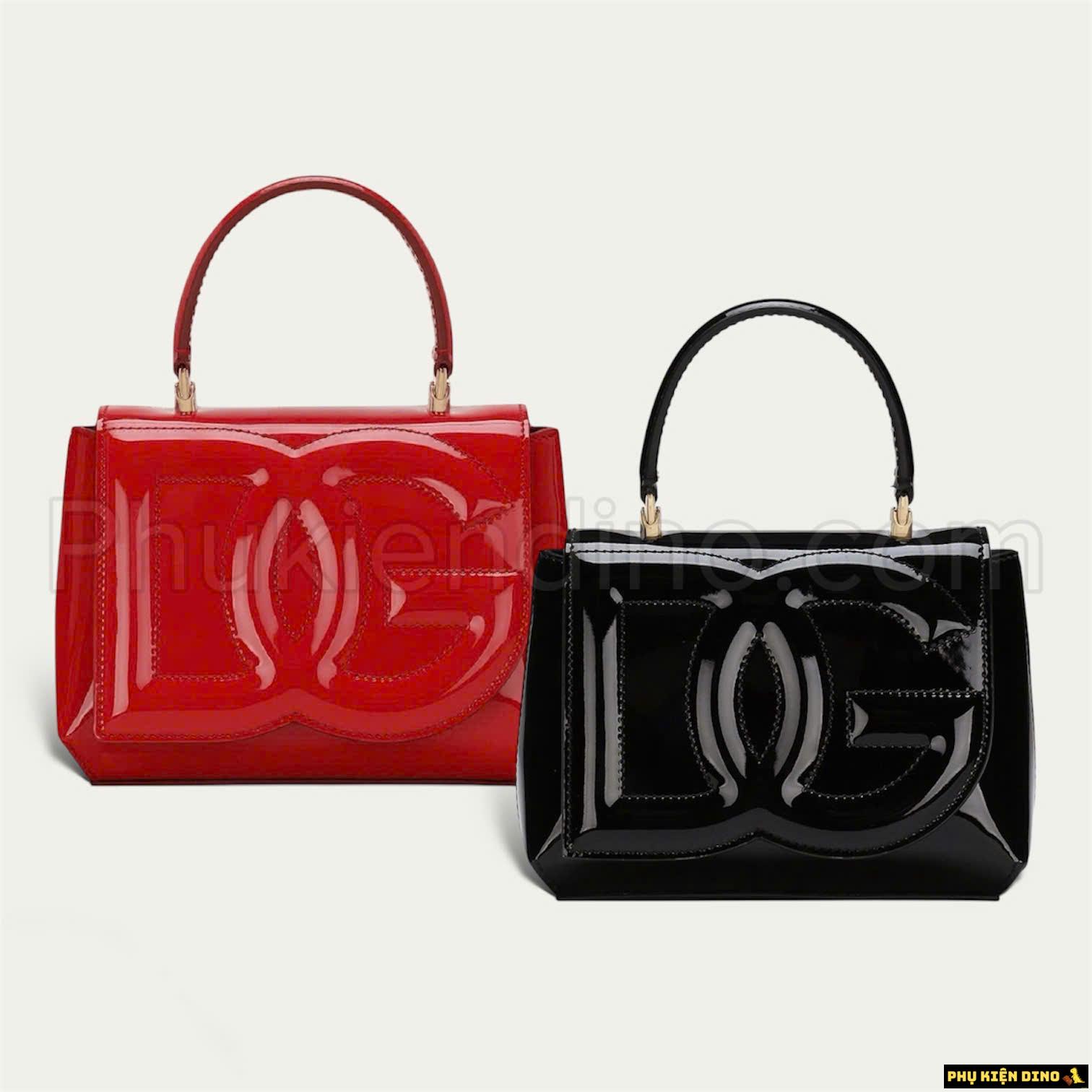 Túi Nữ Dolce & Gabbana DG Logo Bag Red Black 1 Túi Nữ Dolce & Gabbana DG Logo Bag Red Black