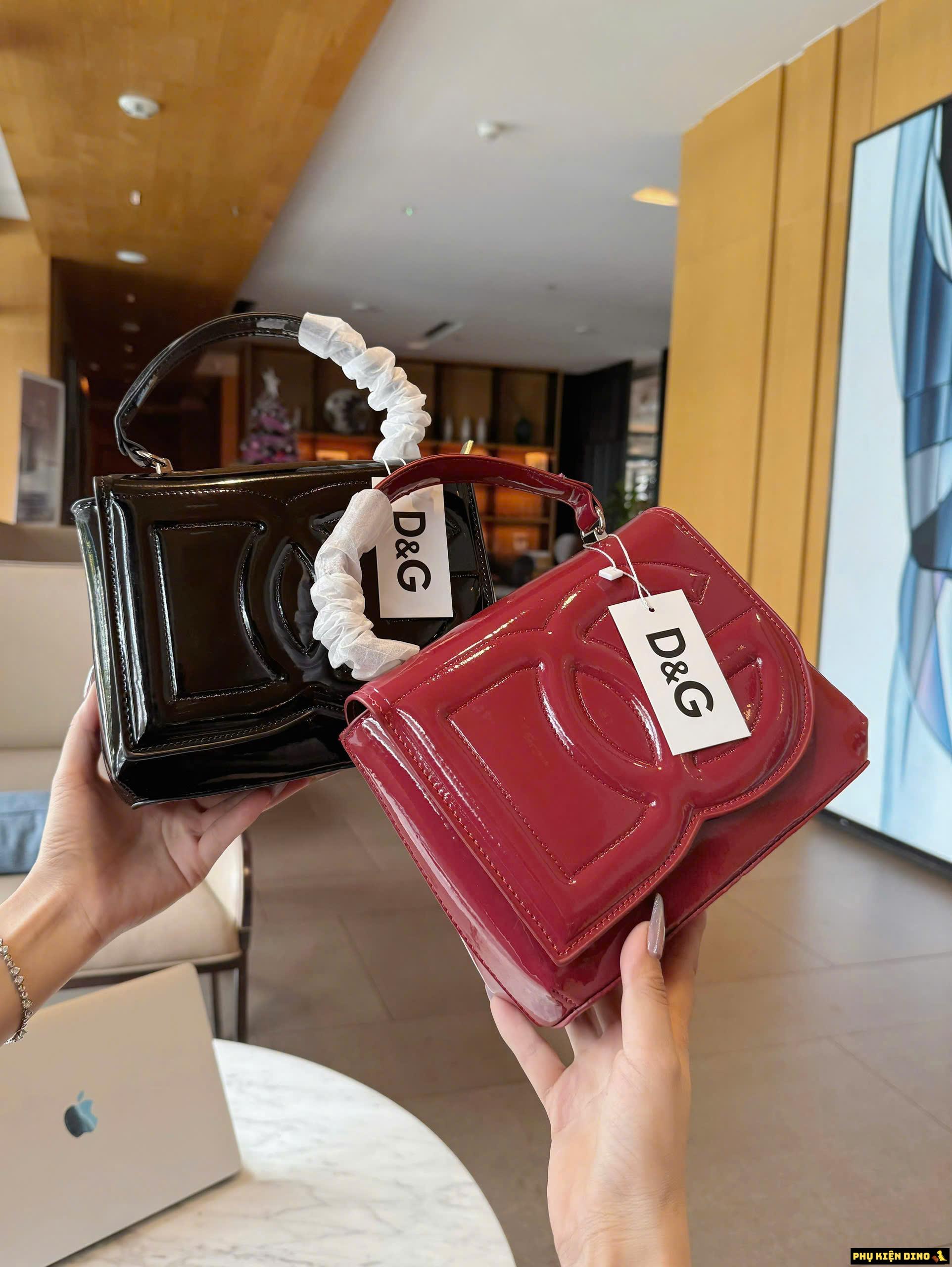 Túi Nữ Dolce & Gabbana DG Logo Bag Red Black 2 Túi Nữ Dolce & Gabbana DG Logo Đen Đỏ