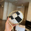 Túi Xách Chanel 23k Hula Hoop Màu Trắng Hoa Trà