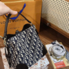 Túi Xách Nữ Dior Giỏ Họa Tiết Trắng Đen Fullbox 13 Túi Xách Nữ Dior Giỏ Họa Tiết Trắng Đen