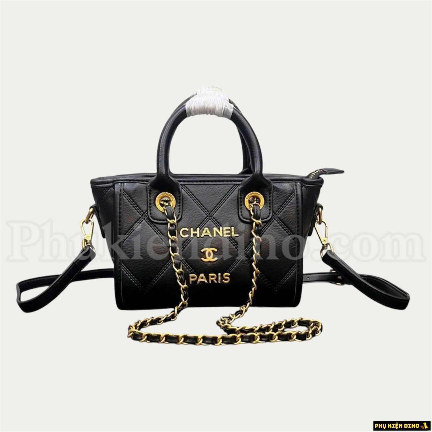 Túi Xách Tay Đeo Chéo Chanel Tote Mini Black 1 Túi Xách Tay Đeo Chéo Chanel Tote Mini Black
