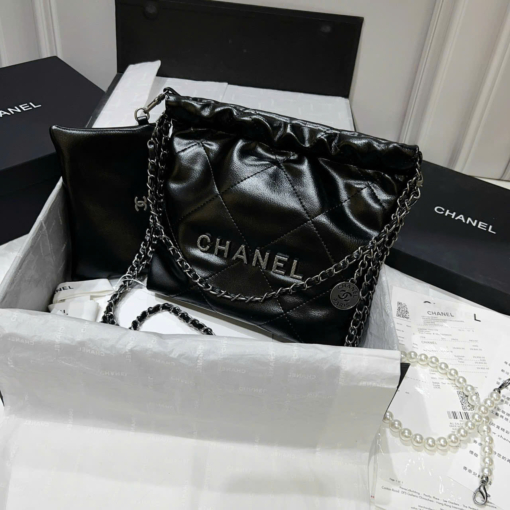 Túi Chanel 22 3 Quai Màu Đen Fullbox