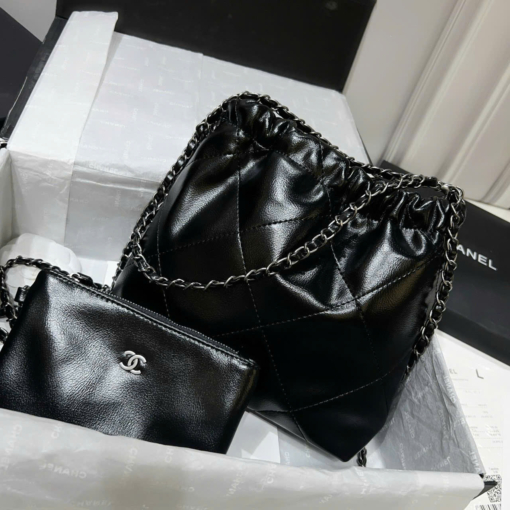 Túi Chanel 22 Mini Black Quai