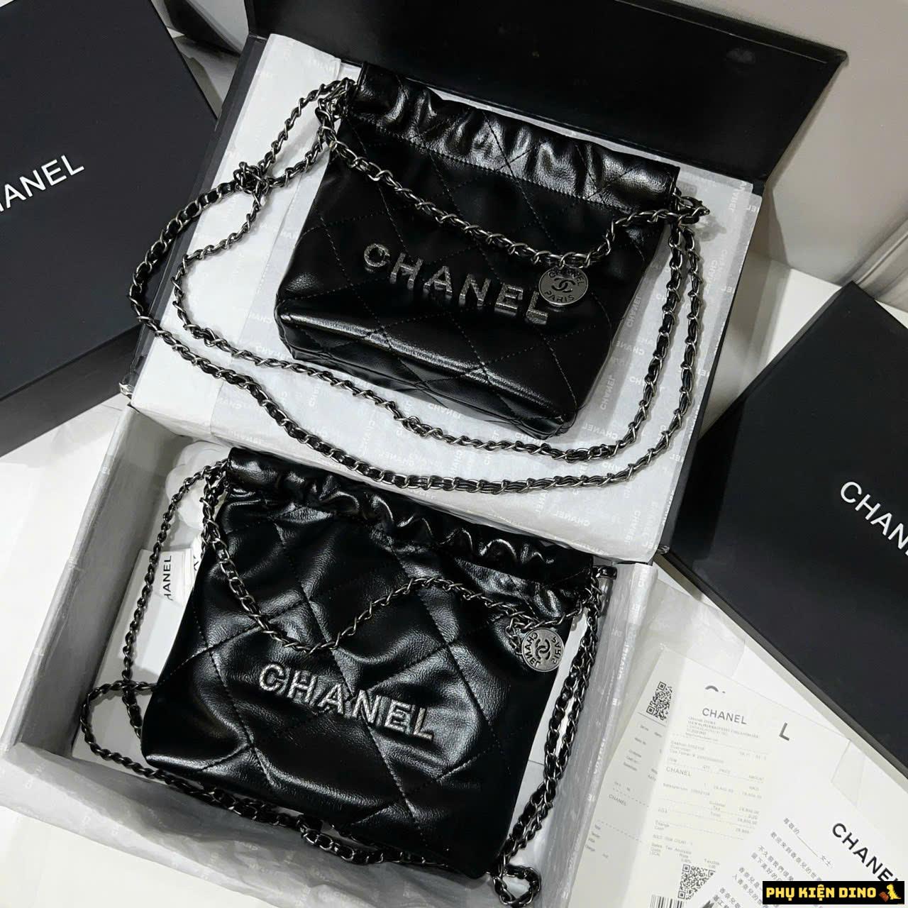 Túi Chanel 22 Mini Black Quai Ngọc Fullbox Nam Châm 1 Túi Chanel 22 Mini Black Quai Ngọc Fullbox Nam Châm