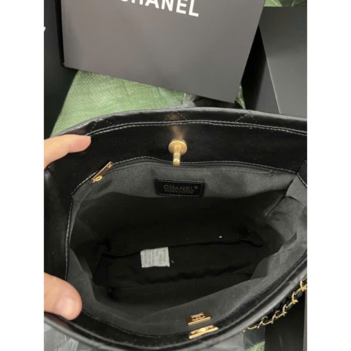 Túi Công sở Chanel Đen Vàng