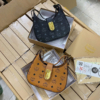 Túi Đeo Vai MCM Brown Black Nâu Đen Fullbox 16 Túi Đeo Vai MCM Brown Black Nâu Đen