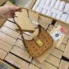 Túi Đeo Vai MCM Brown Black Nâu Đen Fullbox 15 Túi Đeo Vai MCM Brown Màu Nâu Hàng Fullbox