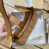 Túi Đeo Vai MCM Brown Black Nâu Đen Fullbox 14 Túi Đeo Vai MCM Brown Nâu