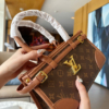 Túi Xách Nữ Đeo Vai Gucci LV Louis Vuitton Nâu 15 Túi LV Louis Vuitton Brown