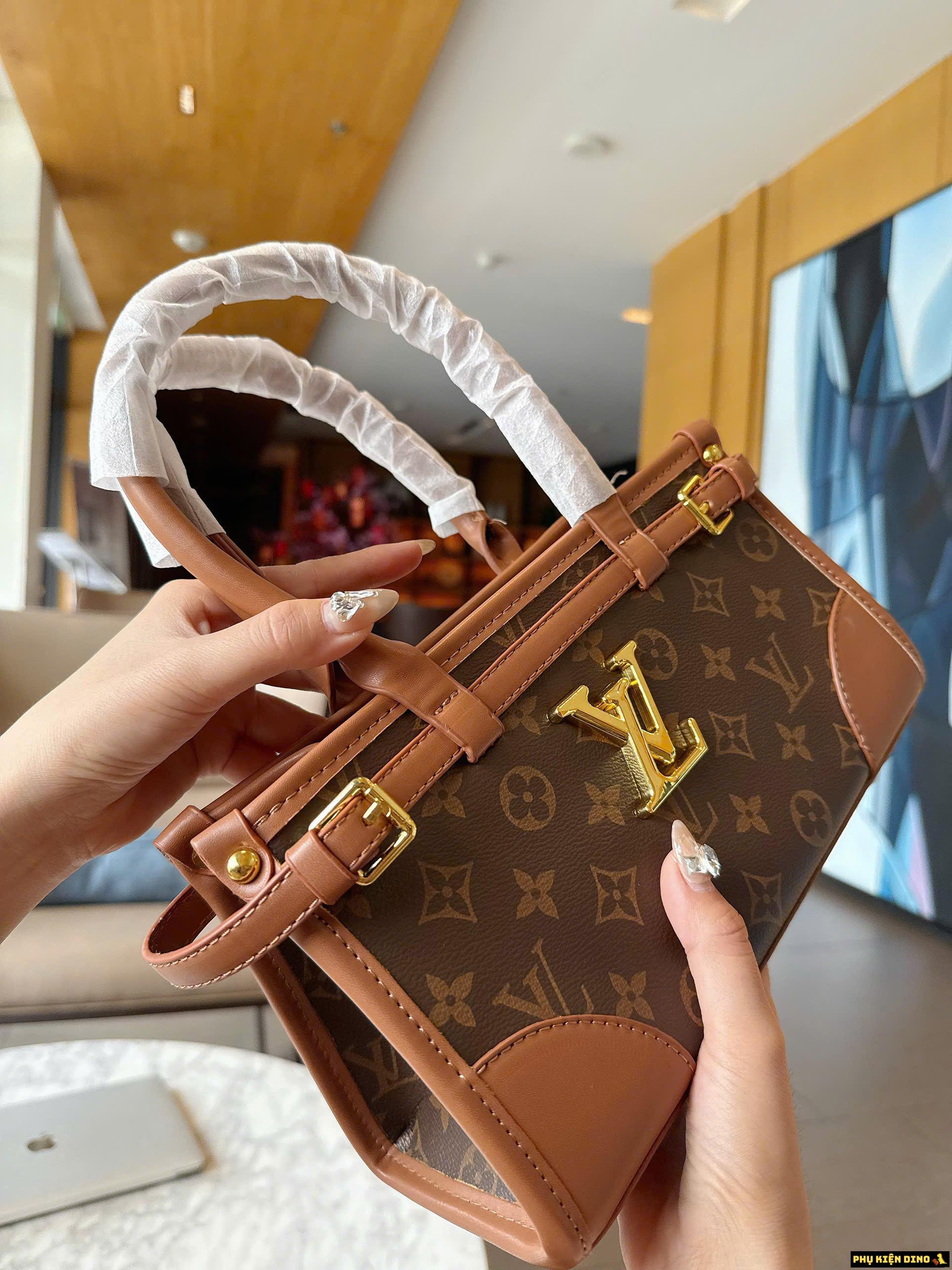 Túi Xách Nữ Đeo Vai Gucci LV Louis Vuitton Nâu 6 Túi LV Louis Vuitton Brown