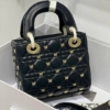 Túi Dior Small Lady Dior Bag Black Cannage Lambskin Butterfly 8 Túi Dior Small Lady Dior Bag Black Butterfly
