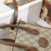 Túi Gucci Tote Mini Bag With Interlocking Brown Like Auth 19 Túi Đựng Điện Thoại Gucci Brown Fullbox