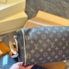Túi Louis Vuitton LV Dopp Kit Toilet Pouch M44494 Màu Nâu 17 Túi Đựng đồ LV Nâu Size 28