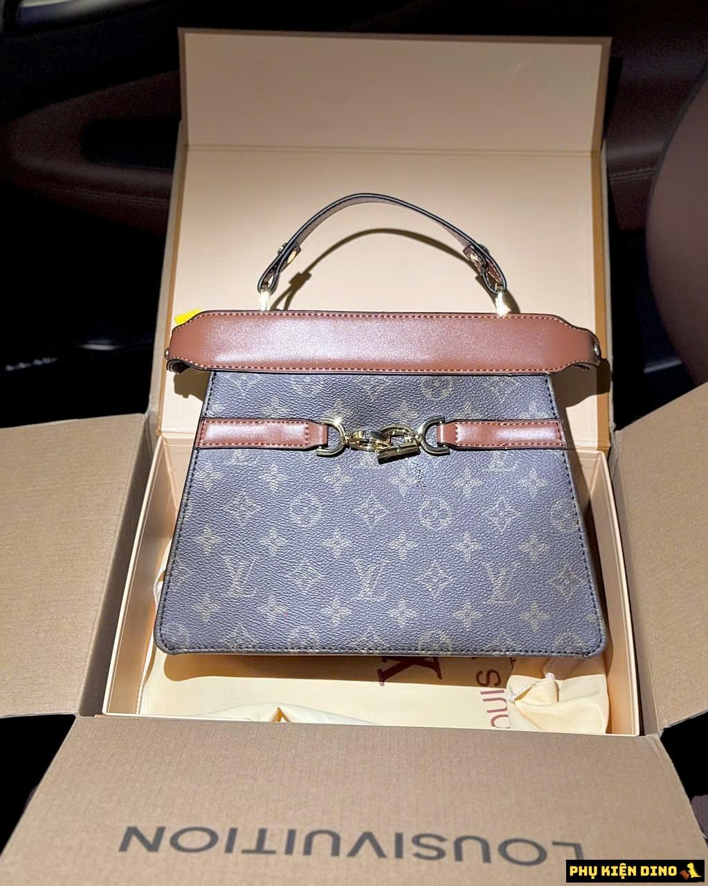Túi Louis Vuitton LV Monogram Brown Fullbox Size 24 4 Túi Louis Vuitton LV Monogram Brown Fullbox Size 24 Like Auth