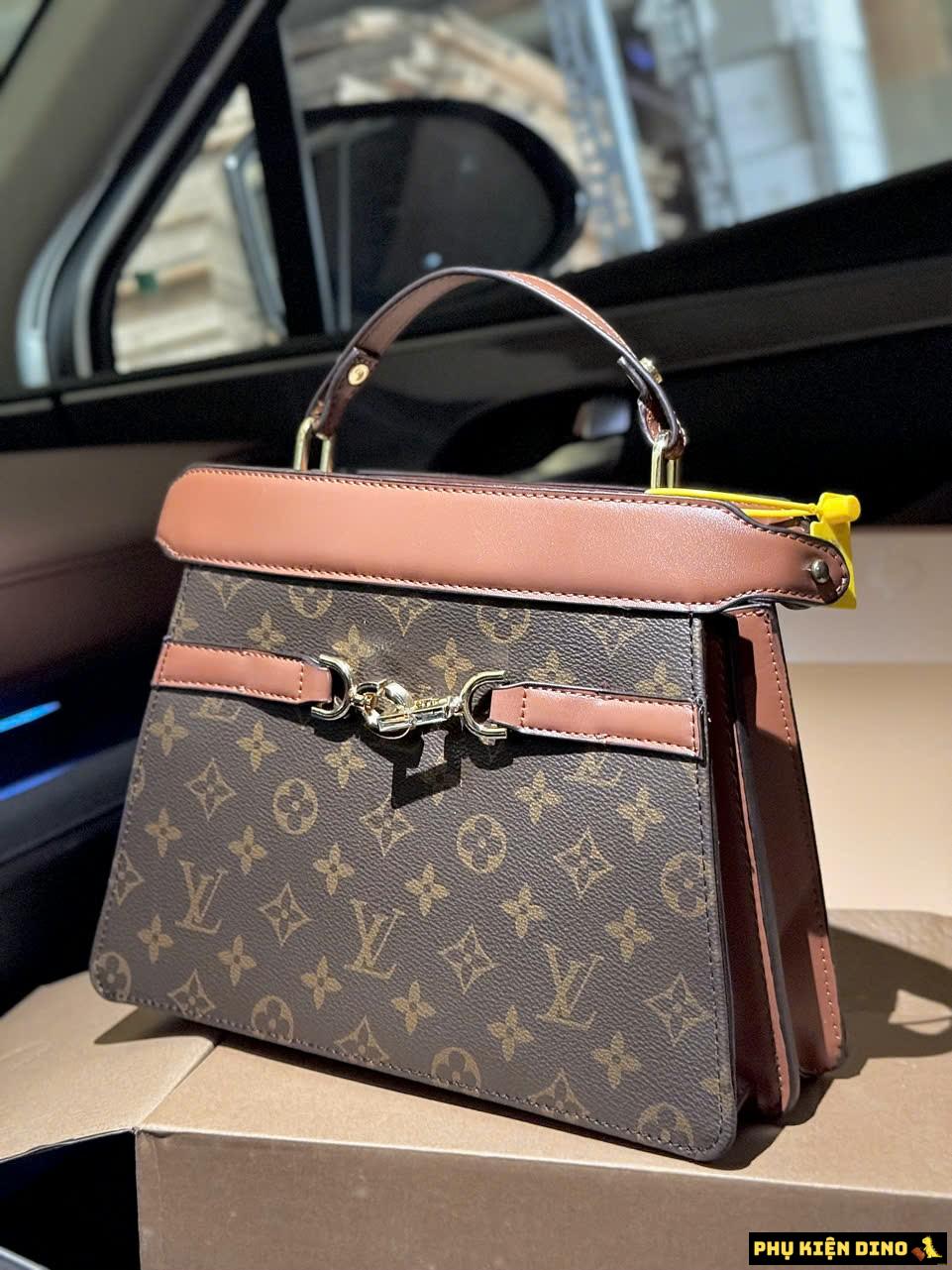 Túi Louis Vuitton LV Monogram Brown Fullbox Size 24 1 Túi Louis Vuitton LV Monogram Brown Fullbox Size 24