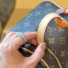 Túi Louis Vuitton LV Dopp Kit Toilet Pouch M44494 Màu Nâu 11 Túi Louis Vuitton Pouch Nâu
