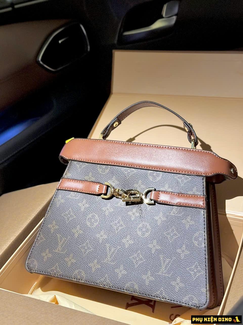 Túi Louis Vuitton LV Monogram Brown Fullbox Size 24 2 Túi Xách Nữ LV Nâu