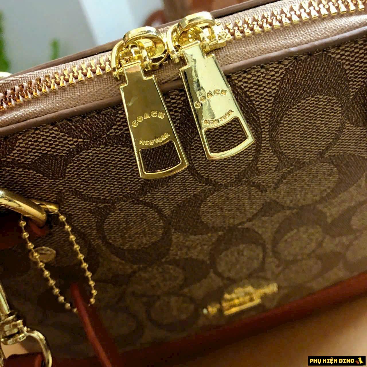 Túi Xách Nữ Coach Dáng Hến Size 25 Fullbox 11 Khóa Kéo Túi Xách Nữ Coach