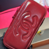 Túi Chanel Vanity Quai Ngọc Fullbox Size 19 17 Mặt Đáy Túi Chanel Quai Ngọc Màu Đỏ Fullbox