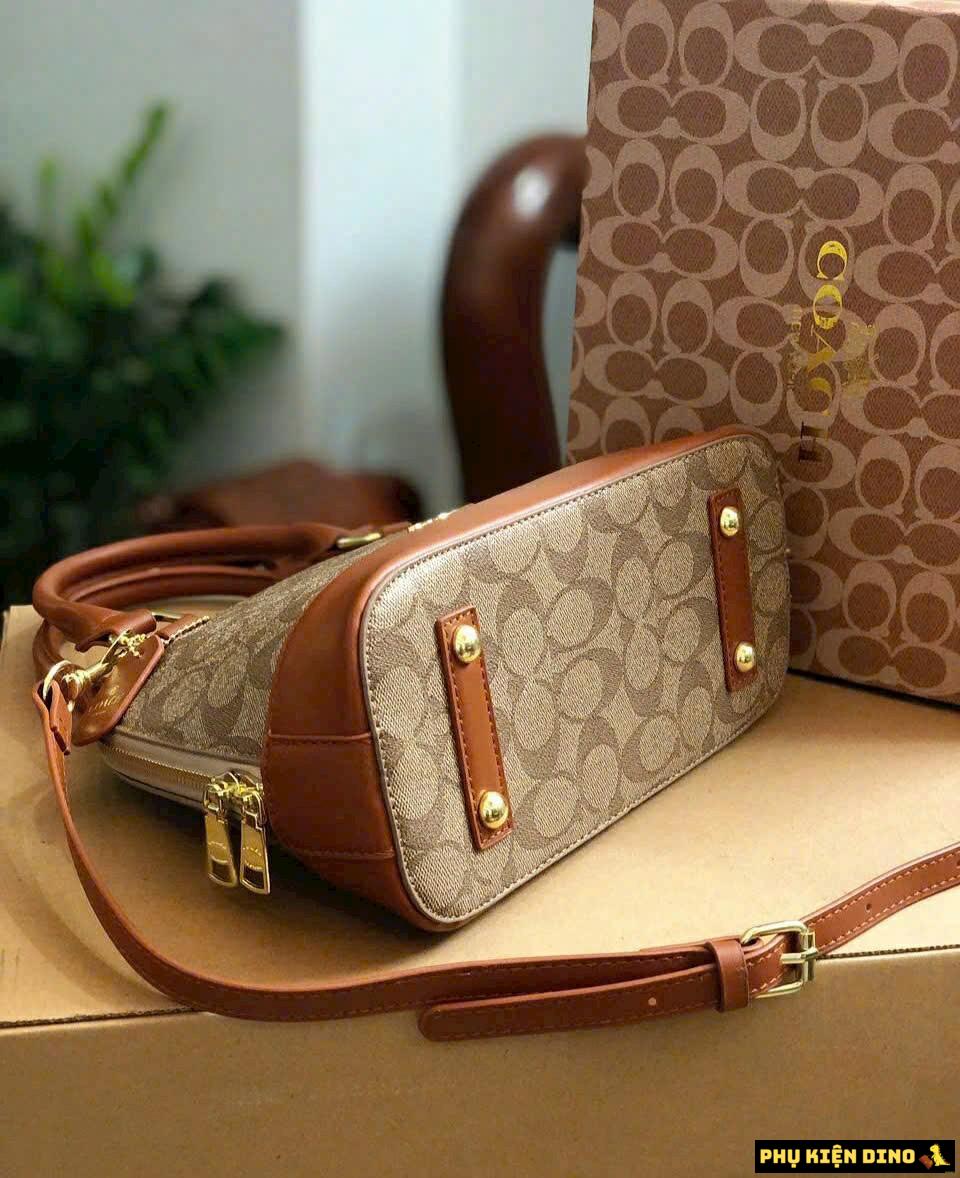 Túi Xách Nữ Coach Dáng Hến Size 25 Fullbox 10 Mặt Đế Túi Xách Nữ Coach Dáng Hến