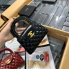 Túi Chanel Kelly Mini Bag Black Red White Pink Fullbox 10 Túi Chanel Kelly Mini Bag Màu Đen Bóng