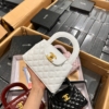 Túi Chanel Kelly Mini Bag Black Red White Pink Fullbox 13 Túi Chanel Kelly Mini Bag Màu Trắng