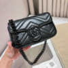 Túi Gucci GG Marmont Super Mini Bag Black White Size 23 Fullbox 10 Túi Gucci GG Marmont Super Mini Bag Black White Size 23 Fullbox