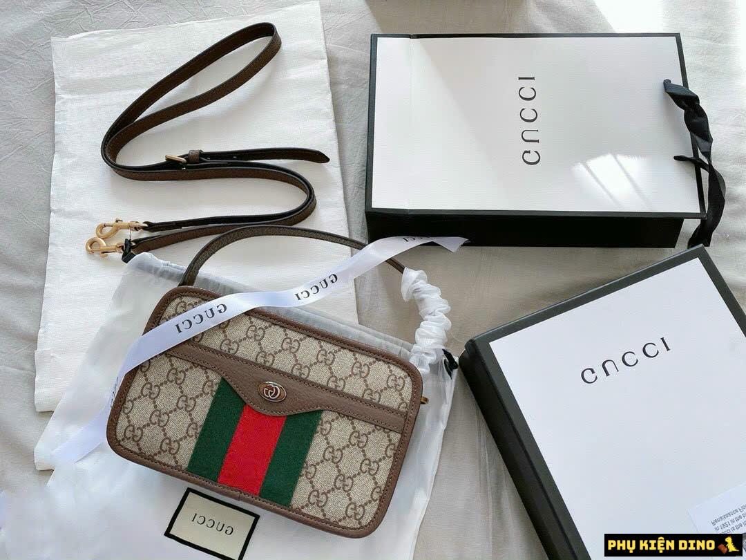 Túi Gucci GG Ophidia Zip Mini Bag Size 20 Fullbox 1 Túi Gucci GG Ophidia Zip Mini Bag Size 20 Fullbox