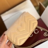 Túi Gucci Marmont Super Mini Bag Beige Ceramic Fullbox 11 Túi Gucci Marmont Nâu Be